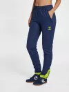 Pantaloni trening hummel Lead Poly - femei, albastru-verde 211856-7642-XS