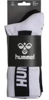 Sosete hummel Legacy Core - set 4 perechi alb-negru 213256-9124-46-48
