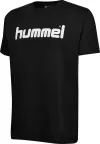 Tricou hummel GO LOGO, bumbac - barbati negru 203513-2001-S