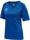 Tricou de joc hummel Core Volley - femei, albastru 213923-7045-XS