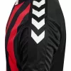 Tricou de joc hummel Core XK Striped - adulti, negru-rosu 211458-2030 