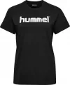Tricou hummel GO LOGO, bumbac - femei negru 203518-2001-XS