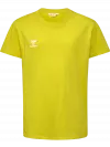 Tricou hummel Go 24 logo mic, copii- 224829 116 cm verde