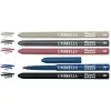 Creion automat pentru conturul ochilor, waterproof, 201-ALB SIDEFAT, Umbrella