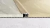 A66 Profil de trecere din aluminiu, silicon Stejar Mocca 0.93 m