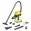 Aspirator umed-uscat Karcher WD 3 SV Car, putere 1000 W, 17 l