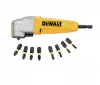 Atasament pentru insurubare cu 9 biti de impact DeWalt DT71517T-QZ, unghi drept, 25 mm bit