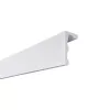 Bagheta decorativa Marbet din polistiren EK-1, 60 x 120 x 2000 mm, lungime 2 m, culoare alb