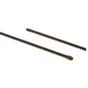 Bara perdeluta extensibila culoare maro 80 cm set 2 buc