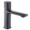 Baterie lavoar verticala Laveo Tores BVT 722D, monocomanda, negru