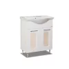 Baza cu lavoar, seria 110, 18565, latime 65 cm, culoare alba