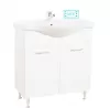 Baza si lavoar Seria 153, 75 cm, alb