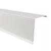 Bordura fronton mare Rufster Eco 0,45 mm grosime 9002 alb