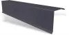 Bordura fronton standard Rufster Eco 0,45 mm grosime, 7016 MS gri-antracit mat structurat