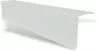 Bordura fronton standard Rufster Premium 0,5 mm grosime, 9006 gri aluminiu lucios