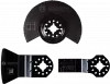 Bosch set de 3 accesorii pentru multifunctionala 2.607.017.324