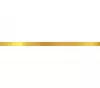 Brau decorativ SUPER GOLD 2.5x75 cm, auriu lucios