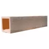 Burlan ceramic lungime 70 cm pentru racord soba teracota la horn