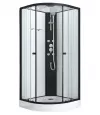 Cabina de dus cu hidromasaj semirotunda RELOAD PS16B, 90x90x232 cm