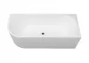 Cada freestanding BALI dreapta DR 9039, 170x80x56 cm, alb