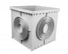 Camin pluvial gri D400X400