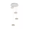 Candelabru LED NEMESIS 4, KL6706, 60W, 4000K, roz auriu, crom