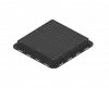 Capac PP URBAN Negru patrat necarosabil 700x700 PL.550x550 Hext.80 cu 4 inchizatoare A15