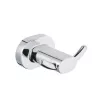 Carlig dublu Go, Bisk, metalic, cromat,07022