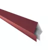 Coama pentru gard Rufster sageata Eco 0,45 mm grosime 3009 MS caramiziu mat structurat