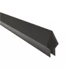 Coama pentru gard Rufster Super 0,60 mm grosime 9005 PUR