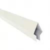 Coama pentru gard sageata Rufster Premium 0,5 mm grosime 9002 alb