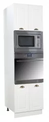 Corp inalt bucatarie MDF Square, 60 cm, alb