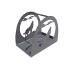 Cos Deco1 pentru lemne, debitat laser, model M004.003 LXX
