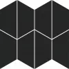Decor faianta Prestige Black Mosaic, dimensiune 25,8 X 25,8 cm