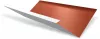 Dolie standard Rufster Eco 0,45 mm grosime, 8004 MS maro-cupru mat structurat