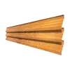 Element jaluzea gard Rufster ZT125, grosime tabla 0,50 mm, Stejar auriu, lucios, lungime variabila