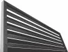 Element jaluzea pentru gard, Rufster, grosime 0,50 mm, finisaj 9005MS negru, lungime variabila