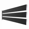 Element rectangular pentru gard, Rufster, dimensiune 80x20 mm, grosime 0.50 mm, culoare Ardesia, lungime variabila