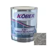 Email pentru metal , efect lovitura de ciocan, Kober Hammer, culoare argintie, ambalare 0,75 L