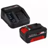 Kit Einhell PXC 18V 4 Ah, acumulator si statie de incarcare