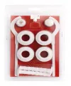 Kit pentru radiator de aluminiu cu 11 piese + console