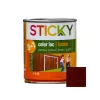 Lac alchidic pentru lemn, metal sau piatra Sticky, interior - exterior, 0.75 L culoare teak