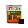 Lac alchidic pentru lemn, metal sau piatra Sticky, interior - exterior, 0.75 L culoare wenge