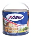 Lac / lazura subtire, 2 in 1, pentru lemn, Kober Protector, stejar 2.5 L