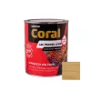Lac pentru lemn, Coral, pe baza de apa, interior - exterior, 0.75 L culoare incolor
