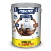 Lac pentru lemn Oskar Yacht 3 in 1, interior / exterior, 5 l, stejar