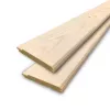Lambriu de lemn rasinoase dimensiuni 12.5x96 mm lungime 2 m calitate AB grosime 12.5 mm culoare brad/pin natur