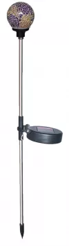 Lampa Solara LED Grand Crom 7x7x59cm