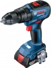 Masina de gaurit cu percutie, Bosch GSB 18V-50, cu doi acumulatori de 2 Ah