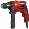 Masina de gaurit cu percutie, Einhell TE-ID500E, putere 550W, culoare rosie